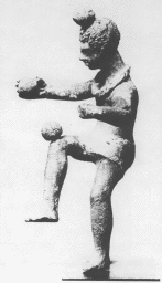 romersk staty jonglör